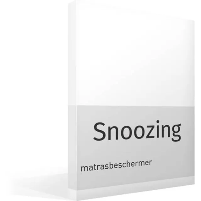 Snoozing Matrasbeschermer - Tweepersoons - 130/140x200 cm - Wit