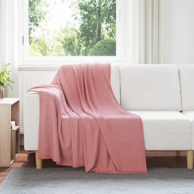 vidaXL Kleden 24 st Roze 170 x 130 cm 7,43 kg Fleece, foto 2