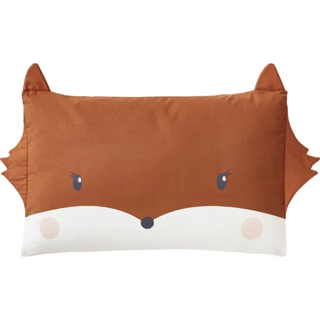 vertbaudet Kussensloop FLEURETTES voor baby's ORANJE