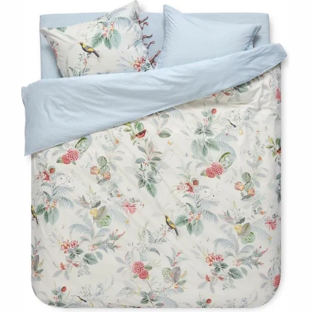 Pip Studio Dekbedovertrek Floris White 2 persoons