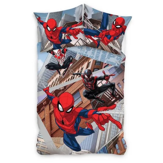 Spider-Man SpiderMan dekbedovertrek City Multicolor