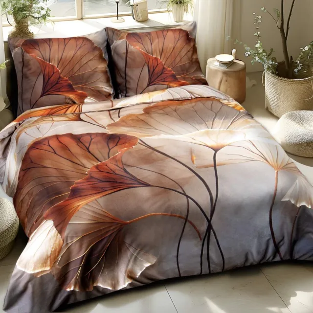 Darymex Satynlove Premium - Dekbedovertrekset - 100% Katoen Satijn - Digitale Print - 140x200 cm - Kussensloop 70x90 cm - Met Ritssluiting Multicolor