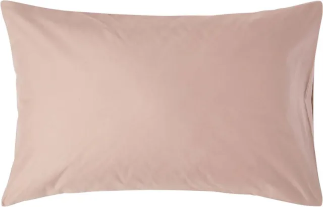 Homescapes Luxe Satijn Kussensloop 50x75 cm – Beige – 100% Egyptisch Katoen – Draaddichtheid 1000