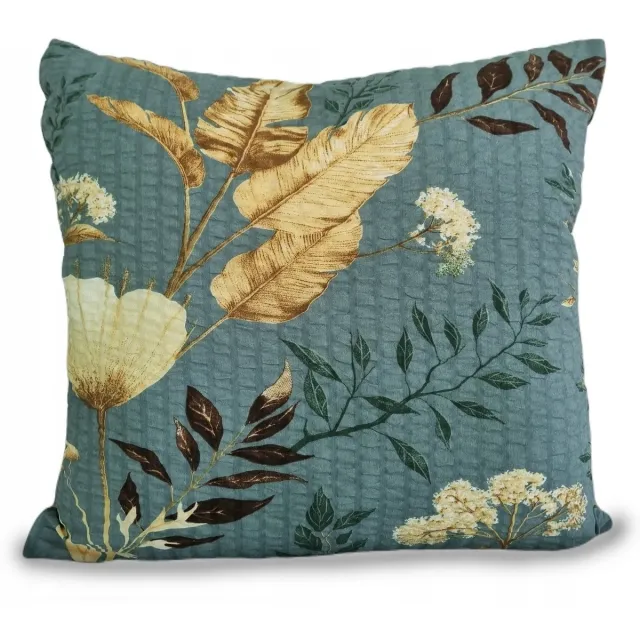 Fan Kora Kussensloop 50x60cm - Sfeervolle Groene Plantenprint