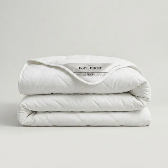Dekbed-Discounter Presence Zomer Dekbed 200 x 220 cm - Tencel - Zomerdekbed - Wassen op 30 graden - Warmteklasse 4 - Wit