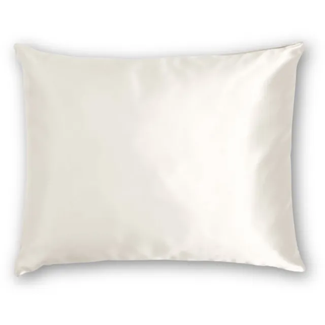 Silk Heaven Zijden kussensloop 80x80cm Ivoor Ritssluiting 22 Momme - Kussensloop set - Luxe Silk Kussensloop 100% moerbei zijde - Zijde kussensloop - Silk Heaven - 80x80cm / Ritssluiting