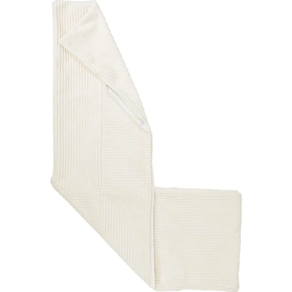 vidaXL Kussensloop 2 st ALMELO Crèmekleurig 40 x 145 cm corduroy, foto 4