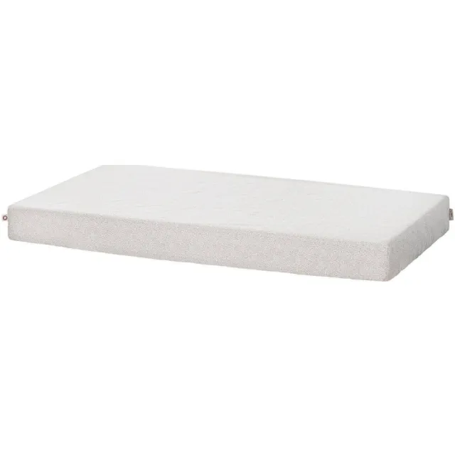 Noppies Baby Comfort Baby Comfort katoen Tiny Dot poplin ledikant hoeslaken 70x140 cm Jet Stream Ecru