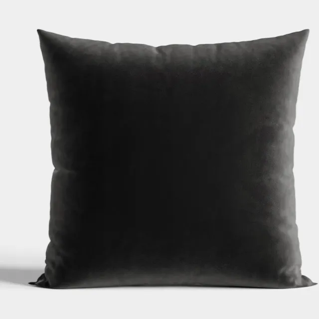 Markizeta VELVI Sierkussenhoes 40x40 cm Zwart Velvet - Zacht & Stijlvol