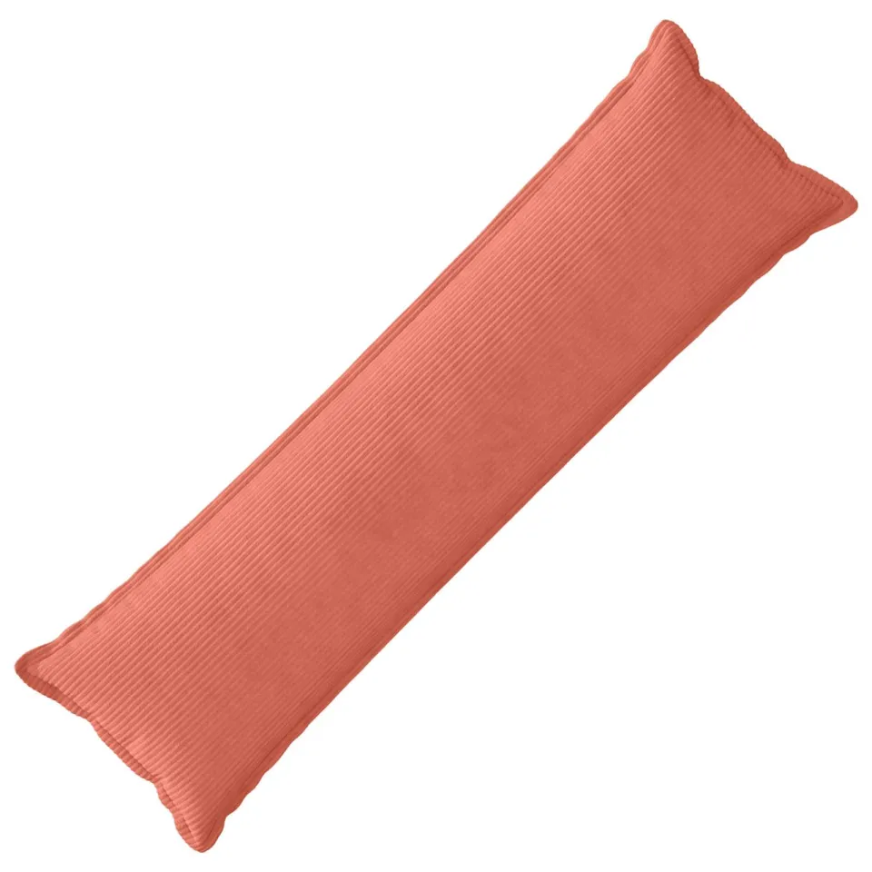 vidaXL Kussensloop HOUTEN Rood-oranje 40 x 145 cm corduroy, foto 3