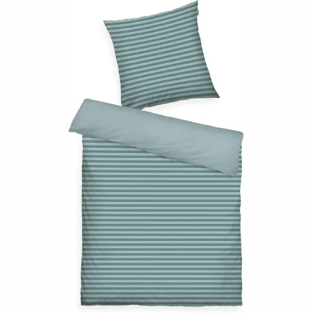 Tom Tailor Renforcé Beddengoed 135x200 + 80x80cm Katoen Blauw