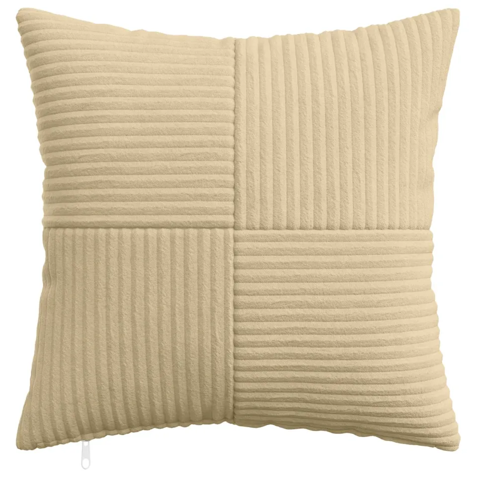 vidaXL Kussensloop 6 st ALMELO Grijs groen 50 x 50 cm corduroy