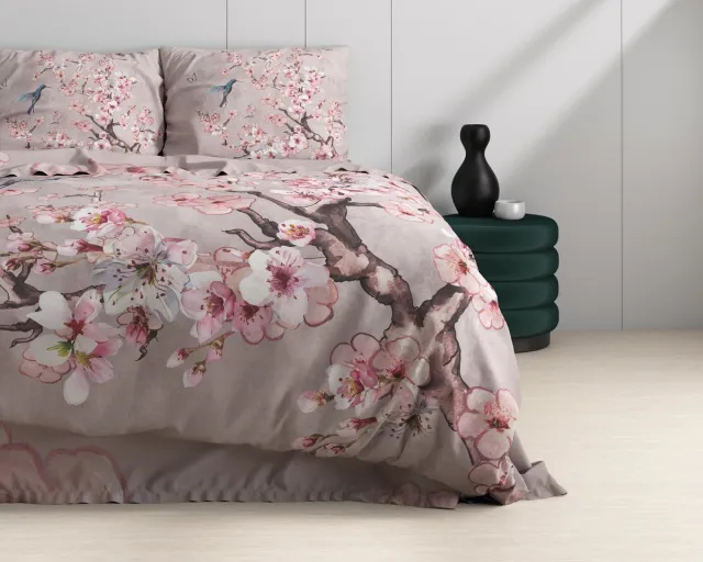 Dreamhouse dekbedovertrek - Blossy Pink roze