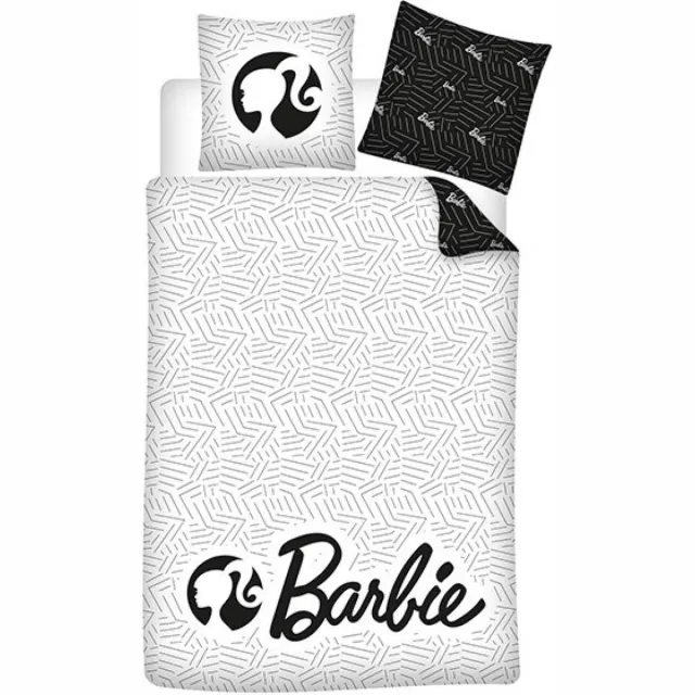 Barbie Dekbedovertrek polyester Wit
