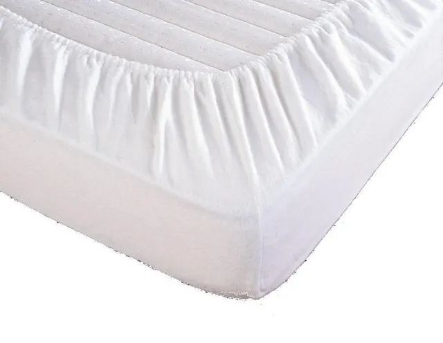 Welterusten hoeslaken FLANEL 200 x 200 hoek 30cm kleur WIT
