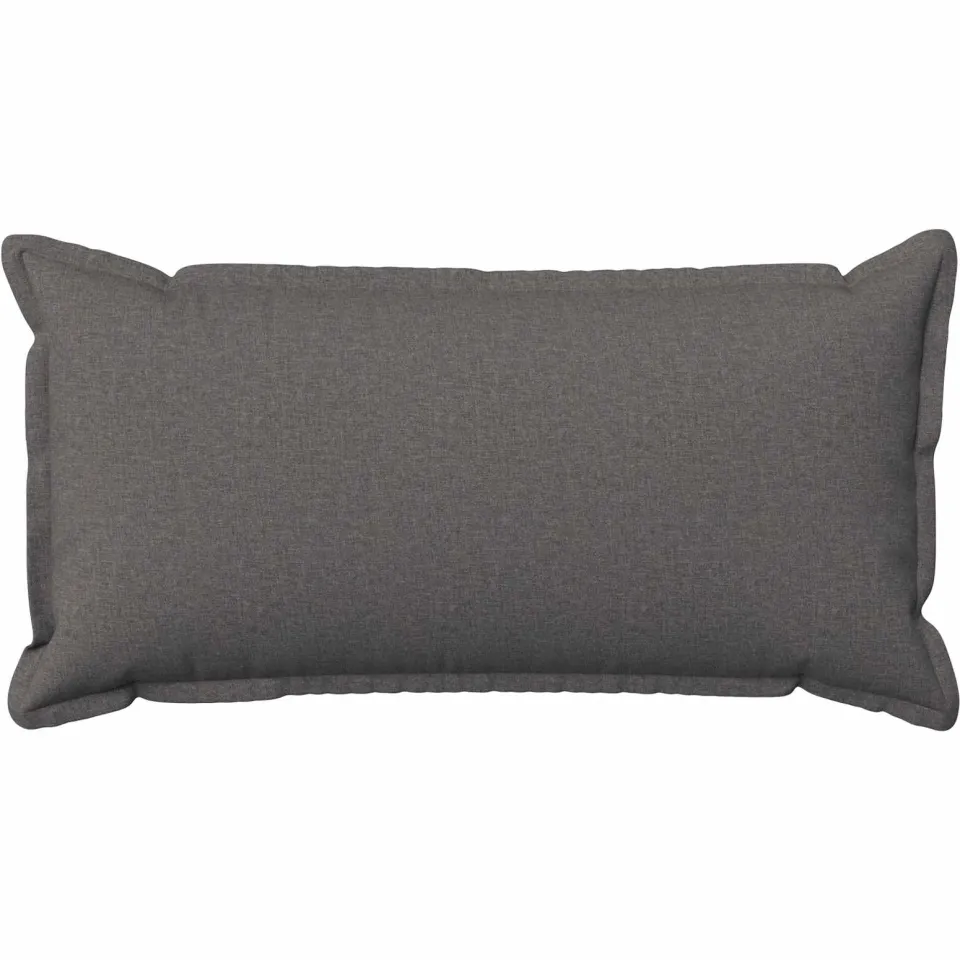 vidaXL Kussensloop 2 st HOUTEN Lichtgrijs 40 x 70 cm Faux Linnen