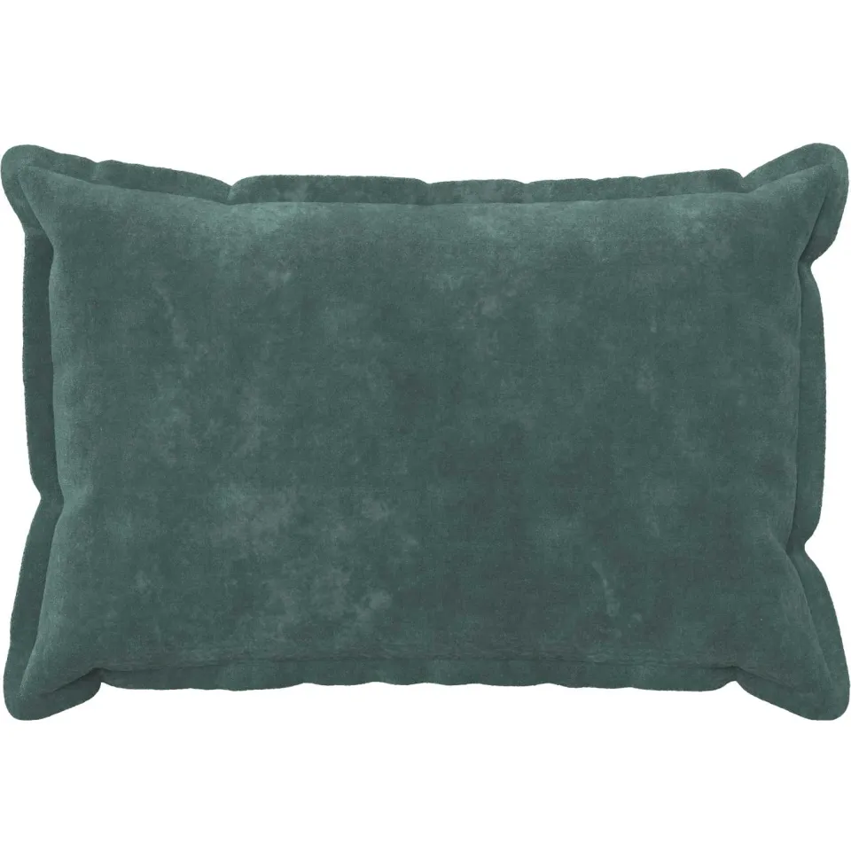 vidaXL Kussensloop 2 st HOUTEN Zee blauw 30 x 50 cm Microfiber Fleece