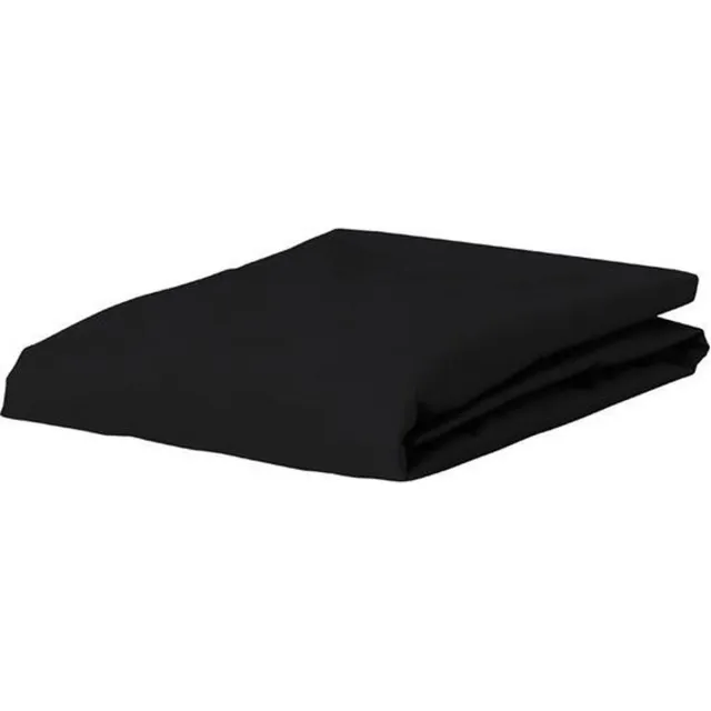 Essenza Hoeslaken Percal Tweepersoons - Zwart 180x200