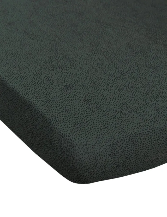 WildWood katoenen baby ledikant hoeslaken 70x140 cm Pine Dots
