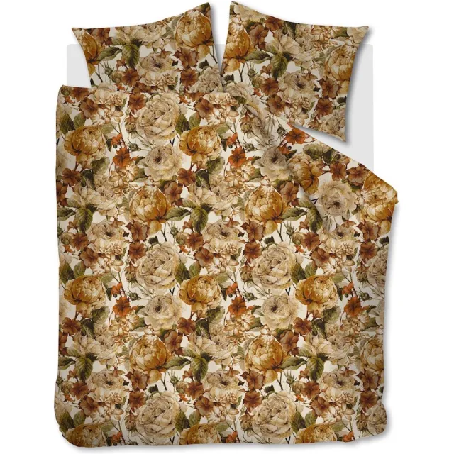 At Home by Beddinghouse Decorate dekbedovertrek - Tweepersoons - 200x200/220 cm - Oker