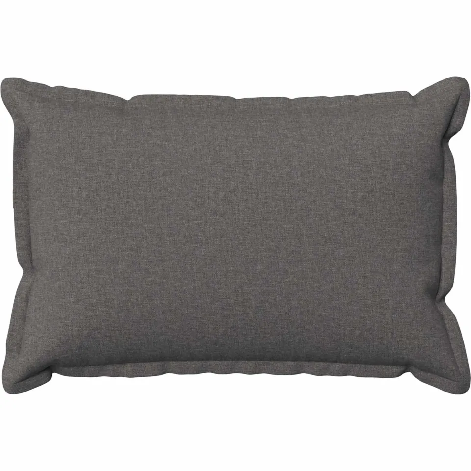 vidaXL Kussensloop 2 st HOUTEN Lichtgrijs 50 x 80 cm Faux Linnen