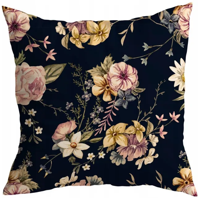 HomeView Decoratieve Kussenhoes 40x40 cm - Duurzaam en Kleurvast Multicolor