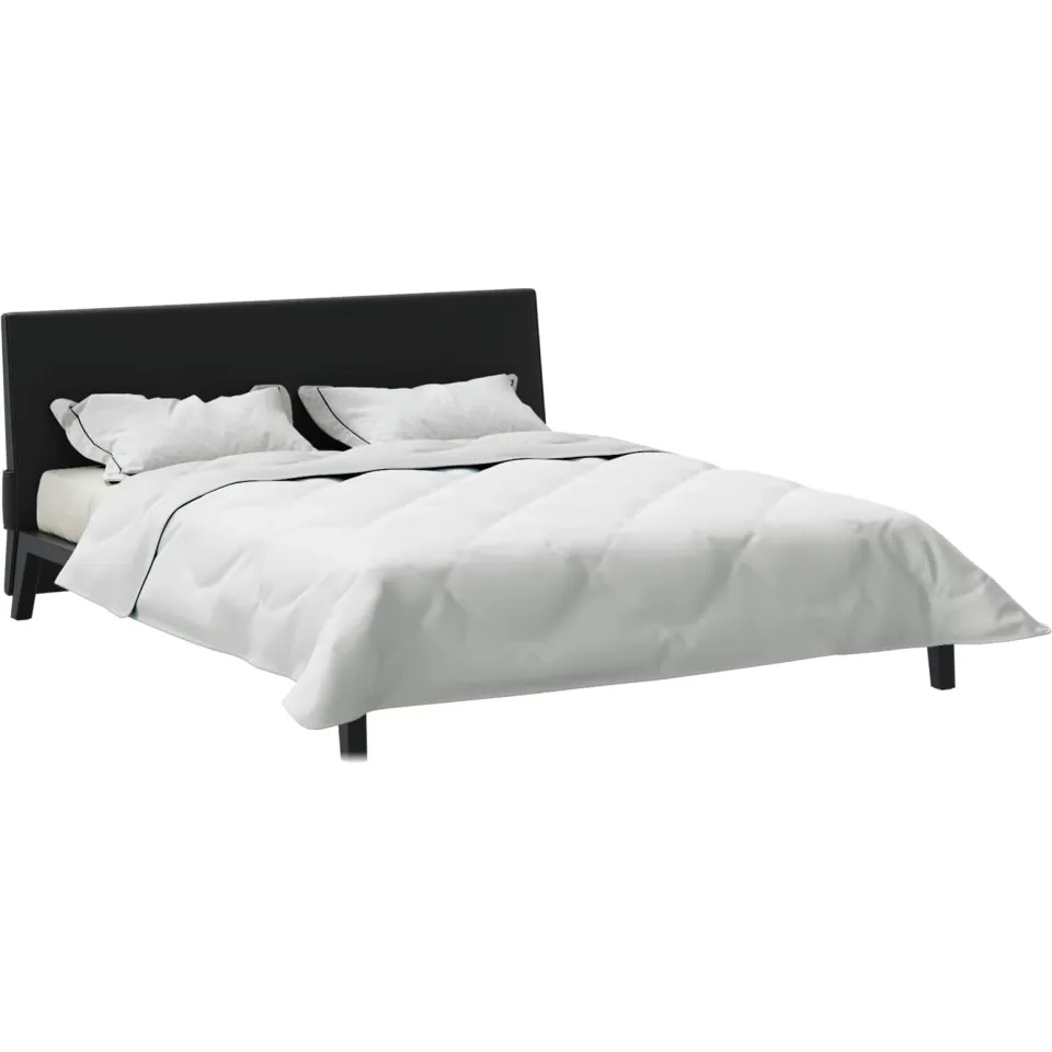 vidaXL Winter Dekbed 240 x 222 x 5 cm Winter Polyester Wit Ademend, foto 3