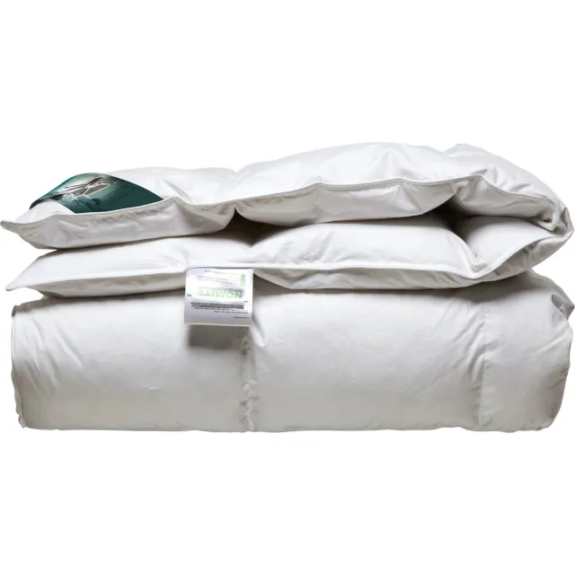 Ten Cate 15/85E Oostenrijks Dekbed met Dons - 260x220 cm - 15% Eendendons - Ademend - Vochtregulerend Wit