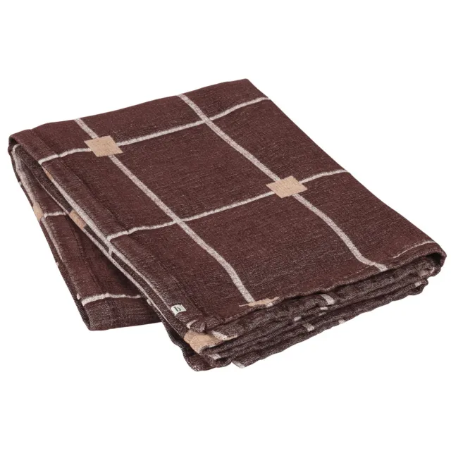 Broste Copenhagen TILA plaid bruin Violet