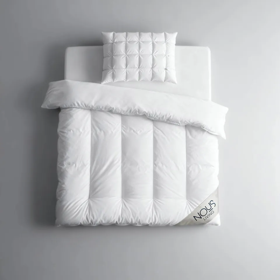 NOUS Living mega-fluffy dekbed - Extra dik & comfort (240x220 cm) Wit
