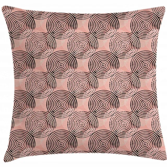 ABAKUHAUS Kussensloop - Kussenhoes Geometrische – 50×50 cm – Bedrukt aan beide zijden – Wasbaar Hellblau
