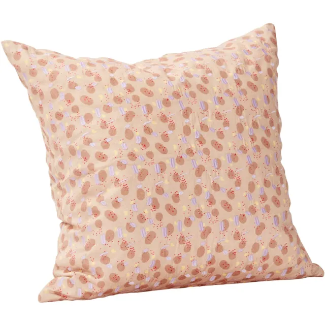 Hübsch kussen Speckle Beige Multicolour