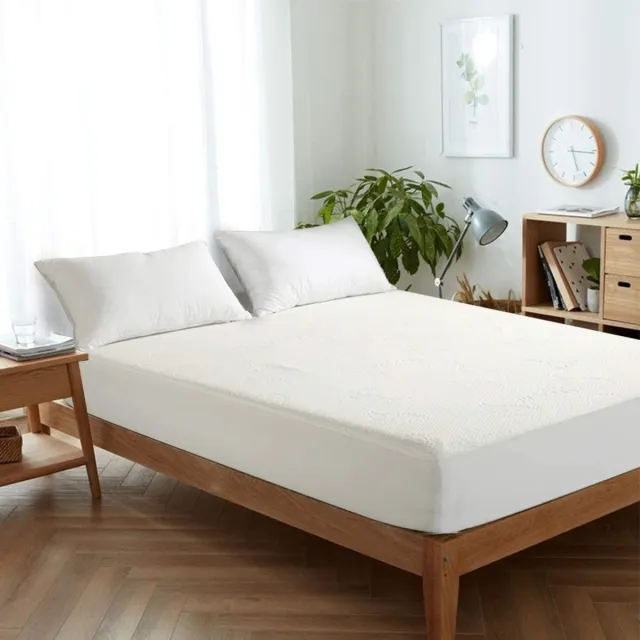 Phreeze Bamboe Matrasbeschermer 140x200 - Waterdicht - Hypoallergeen - Antibacterieel - Rondom Elastiek - Waterdichte Matras Beschermer - Incontinentie Matrashoes - Matrasbeschermers - Hoeslaken - Molton - 140 x 200 CM - Wit