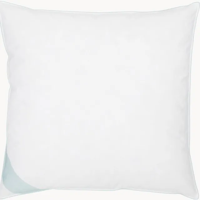 Westwing Collection Veren hoofdkussen Comfort, stevig Wit