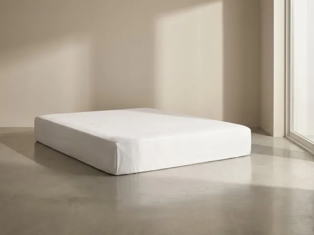 SENZATIONE 100% Katoen Jersey 180 GSM (GRAMS) Extra Hoge Hoeslaken 180x200+45 cm WIT