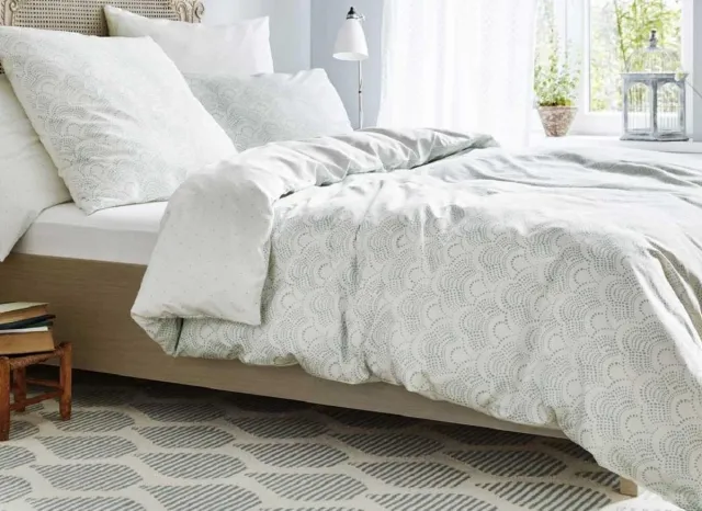 Esprit Teardrops Kussensloop - 60x70 cm - Breeze Blauw