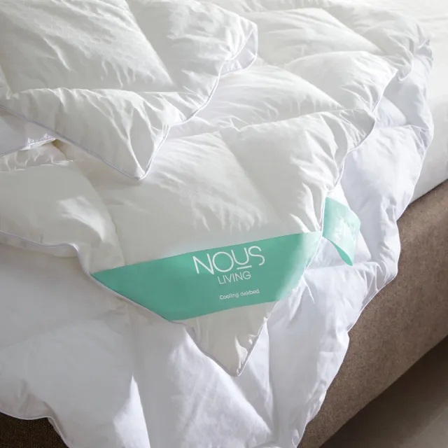 NOUS Living zomerdekbed synthetisch verkoelend wit, foto 2