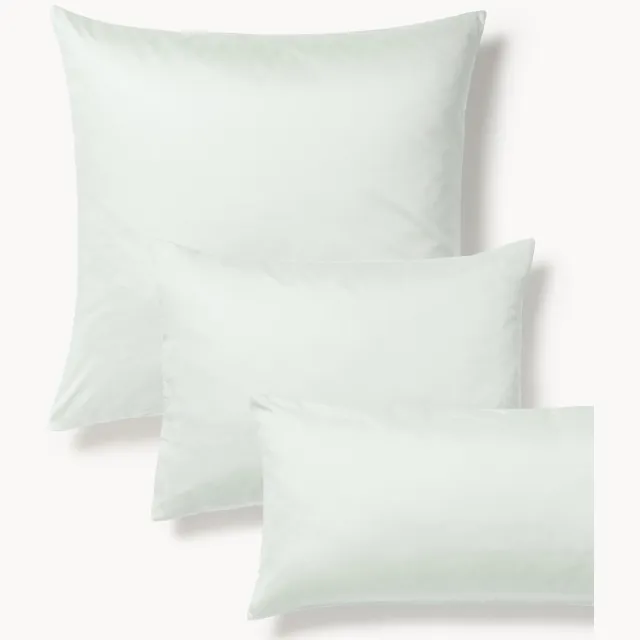 Westwing Collection Katoensatijnen kussenhoes Comfort Lichtgroen
