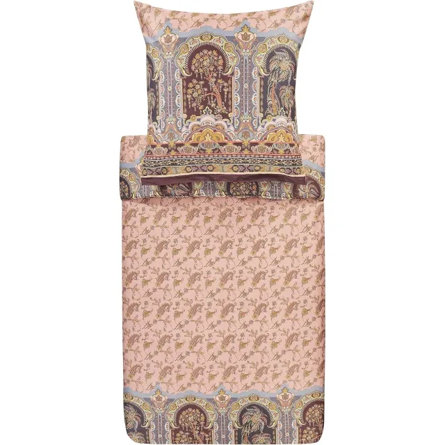 Bassetti Piazza Dei Normanni Dekbedovertrekset 2-delig Katoen 155x220cm Roze