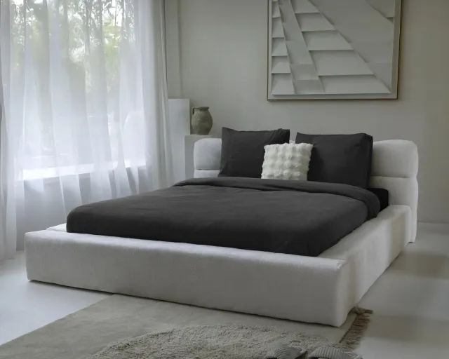 Dreamhouse Waffle Antraciet 140 x 200/260 dekbedovertrek – Luxe Dekbedovertrek Wafelstructuur – 100% Percale Katoen – Hotelkwaliteit – Extra Lang 260 cm – Inclusief Kussensloop