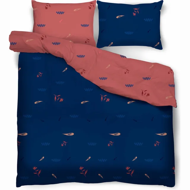 MissLucy Sweet Dream Collection Trifle dekbedovertrek satijnkatoen inclusief 2 kussenslopen Multikleur