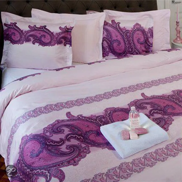 Refined HNL Refined Lejobe Dekbedovertrek - Eenpersoons - 140x200/220 cm - Roze