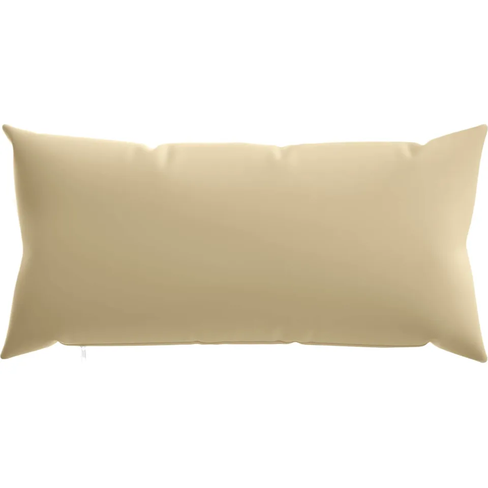 vidaXL Kussensloop 6 st HEERLEN Beige 40 x 80 cm Polyester