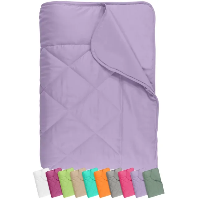 Unyqoos Zomers Lichtgewicht Dekbed van 135 x 200 cm in Lila - Ademend en Onderhoudsvriendelijk paars