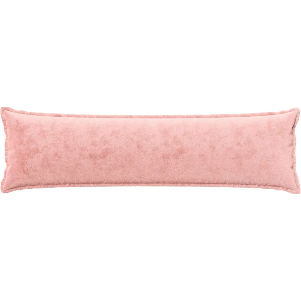 vidaXL Kussensloop HOUTEN Roze 40 x 145 cm Flanel, foto 3