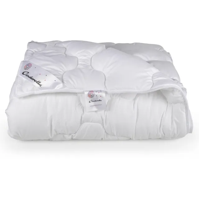 Cinderella Ambient Dekbed Enkel - 1 Persoons - Thermosoft Vulling - Microvezel Tijk - Anti-allergie - 140x200 cm Wit