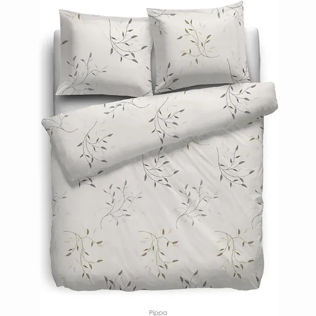 Heckettlane HNL Pure Cotton Pippa Dekbedovertrek - Offwhite