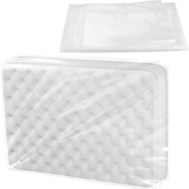 VELZINO® Matrasbeschermer 90x200 - Waterdicht - Ademend en Antibacteriëel Transparant