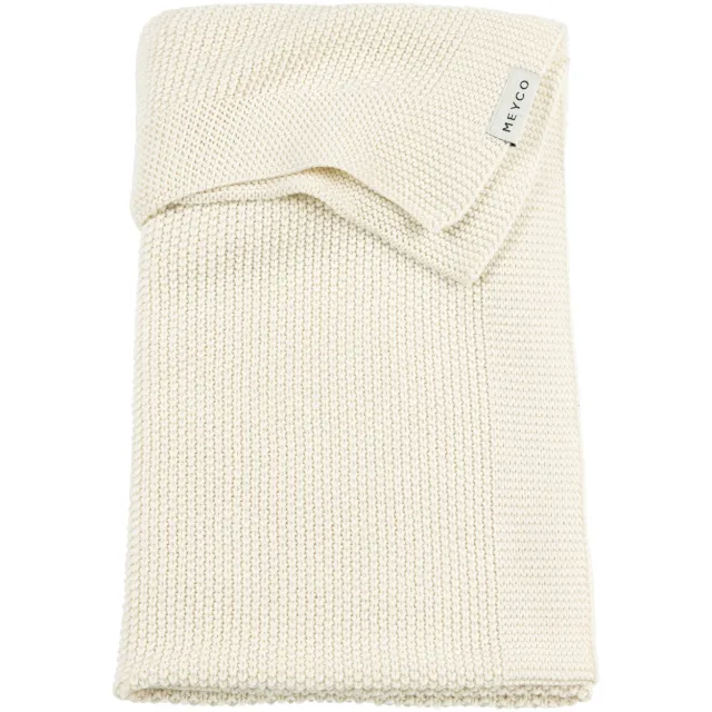 Meyco Mini Relief ledikantdeken naturel Sand