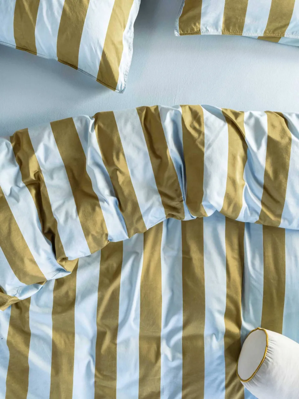 Essenza katoen satijnen dekbedovertrek minte stripe, foto 3